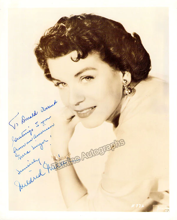 MILLER, Mildred (Various Autographs) - Image 6