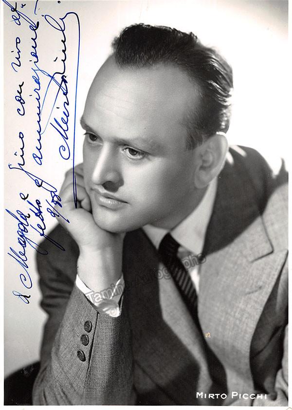 PICCHI, Mirto (Various Autographs) - Image 3