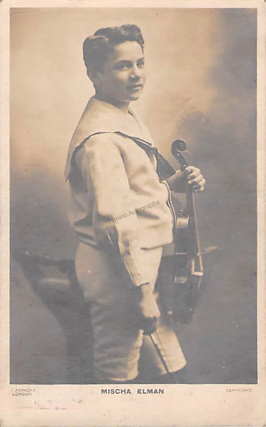 Elman, Mischa - Various Autographs - Image 3