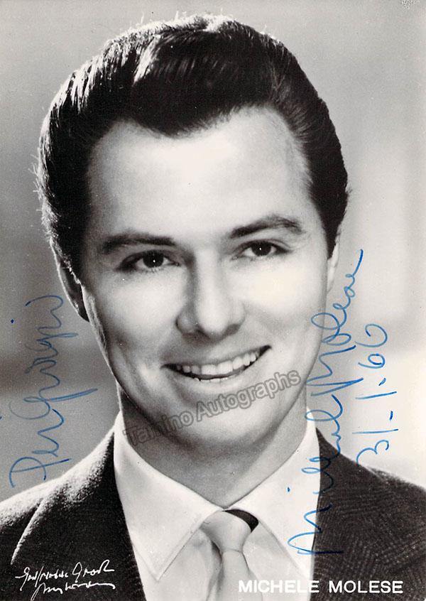 MOLESE, Michele (Various Autographs)