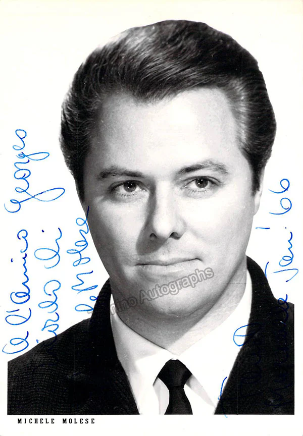 MOLESE, Michele (Various Autographs) - Image 10
