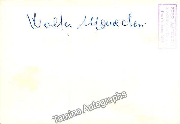 MONACHESI, Walter (Various Autographs) - Image 5