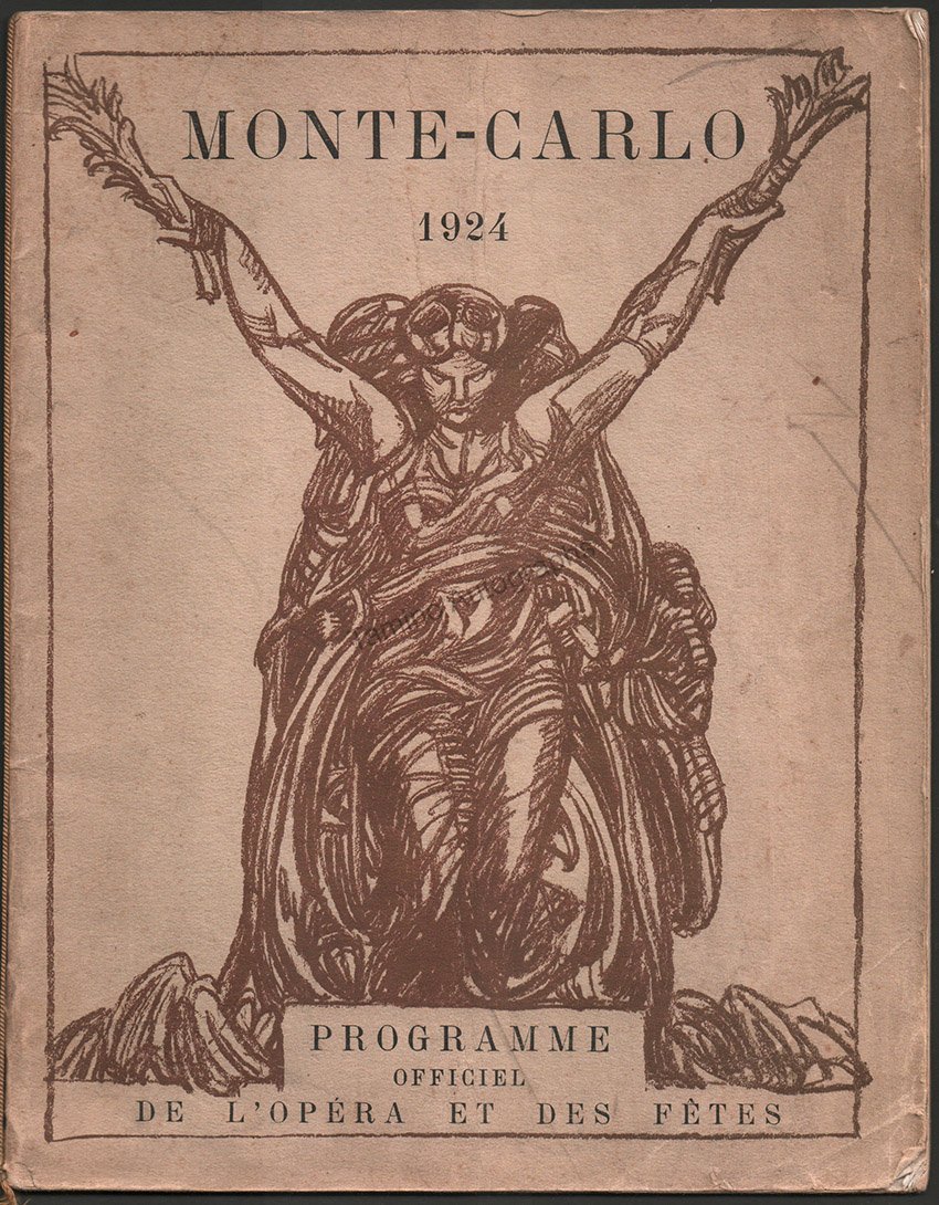 Monte Carlo Opera - Program Lot 1924-1931
