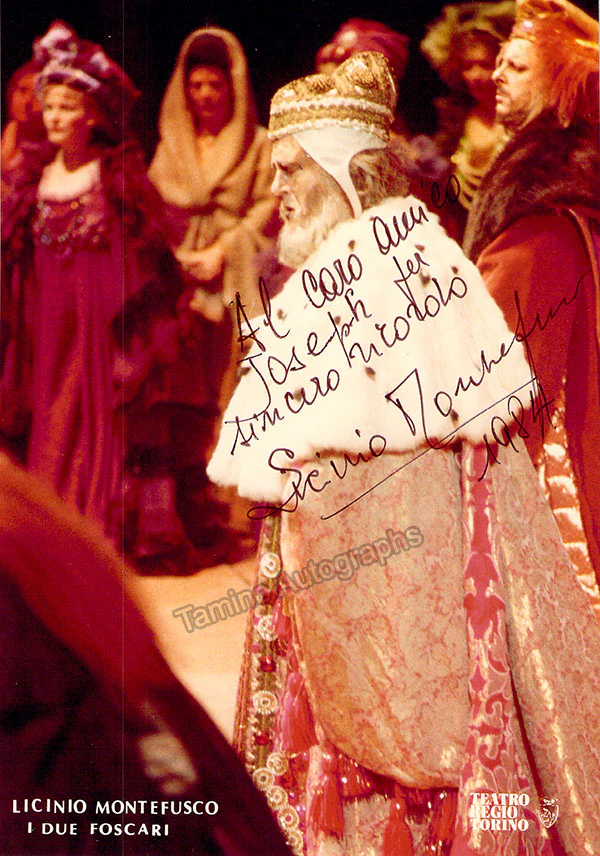 MONTEFUSCO, Licinio (Various Autographs) - Image 3