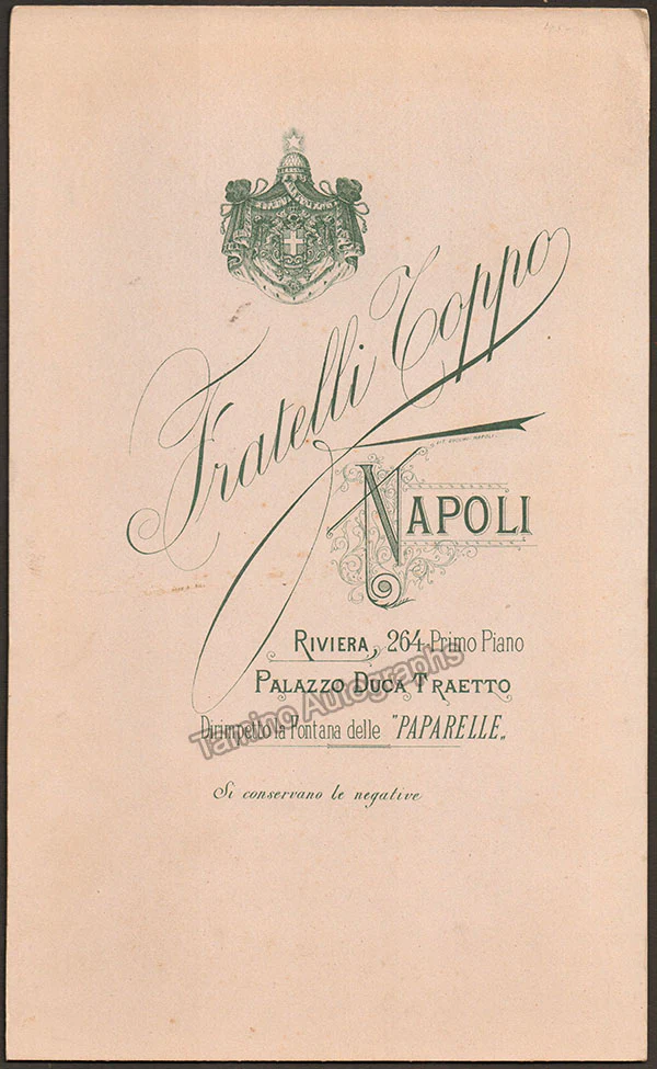 Monteith, Florence - Signed photograph in Faust 1896 - Image 2
