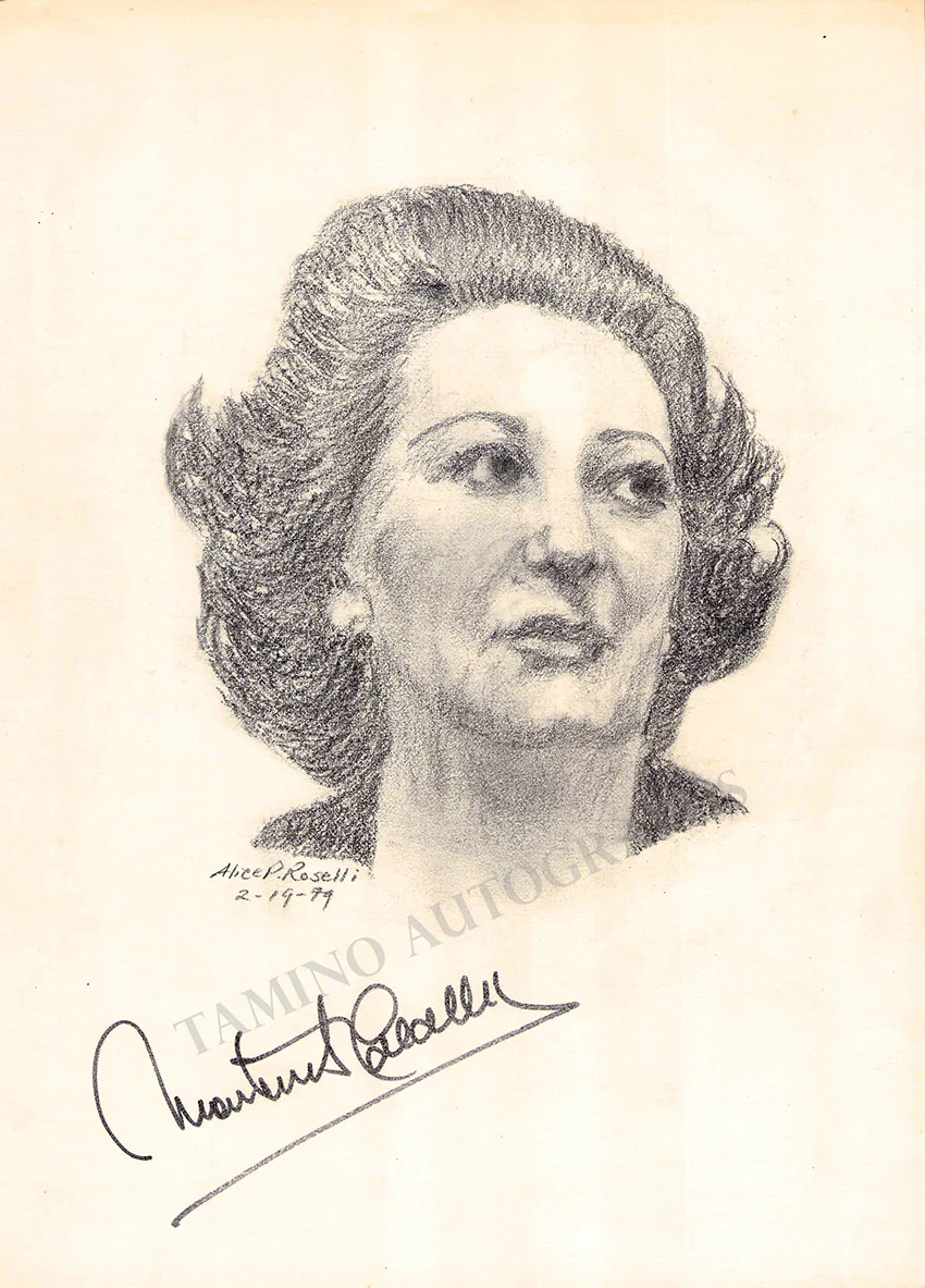 CABALLE, Montserrat - Signed Drawings (Various Options)