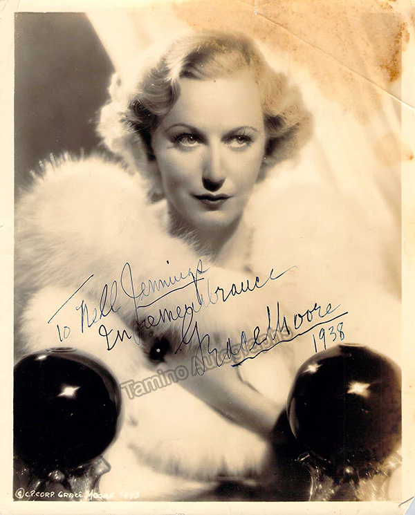 MOORE, Grace (Various Autographs) - Image 5