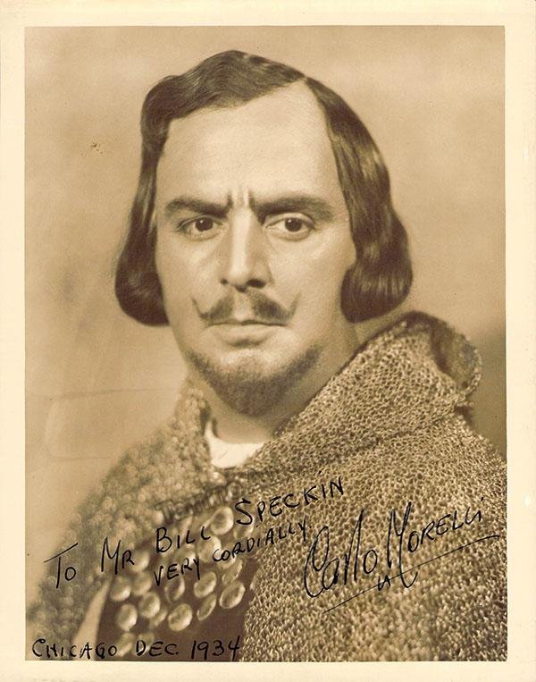 MORELLI, Carlo (Various Autographs) - Image 2