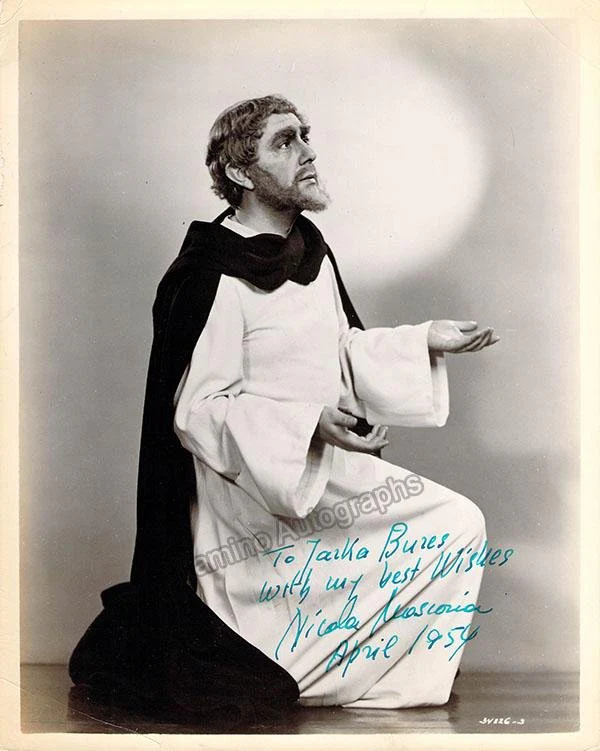 MOSCONA, Nicola (Various Autographs) - Image 8