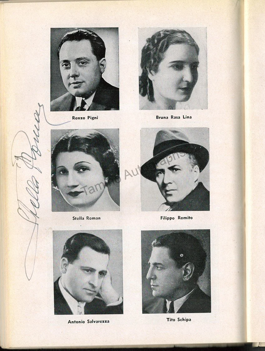 Mount Ivnor - World Premiere Program La Scala 1939 - Image 6