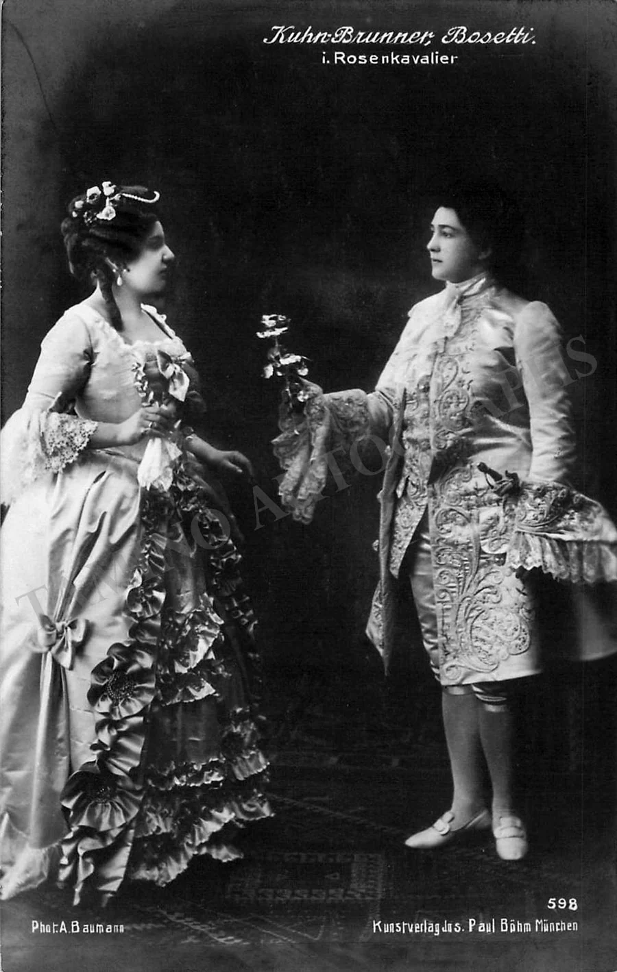 Munich Opera - Collection of 157 Unsigned Photo Postcards 1895-1918 - Image 116