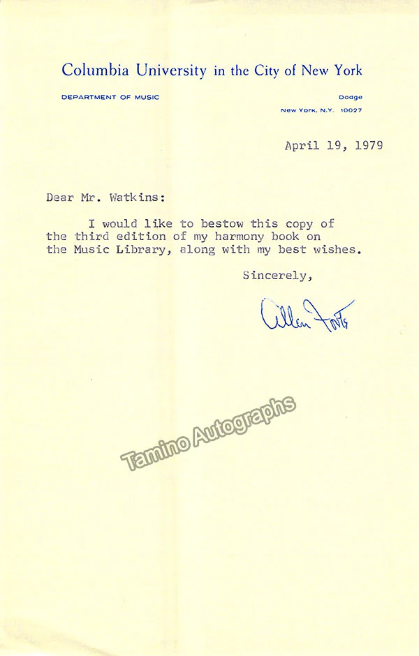 Musicologist - Composer - Librarian Large Autograph Letter Lot - Image 12
