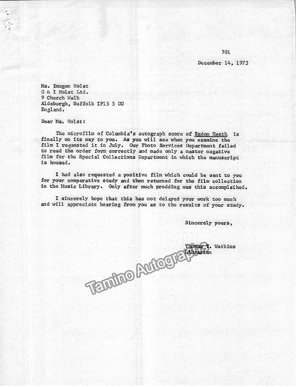 Musicologist - Composer - Librarian Large Autograph Letter Lot - Image 9