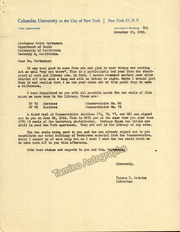 Musicologist - Composer - Librarian Large Autograph Letter Lot - Image 99
