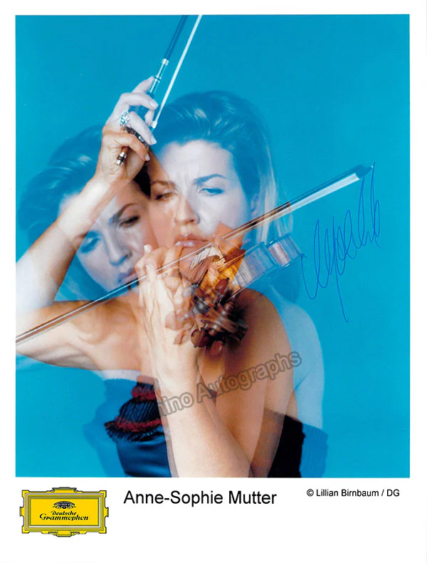 Mutter, Anne-Sophie - Various Autographs - Image 17