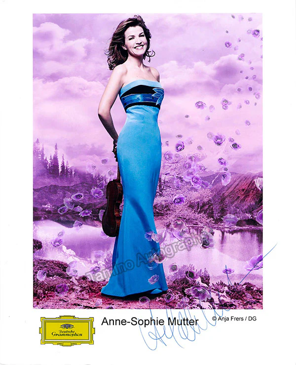 Mutter, Anne-Sophie - Various Autographs - Image 5