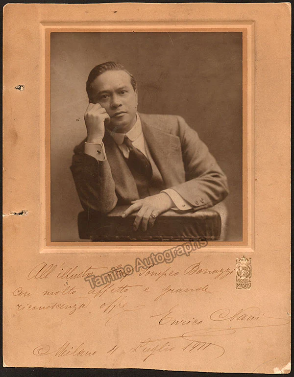 Nani, Enrico - Signed Photograph