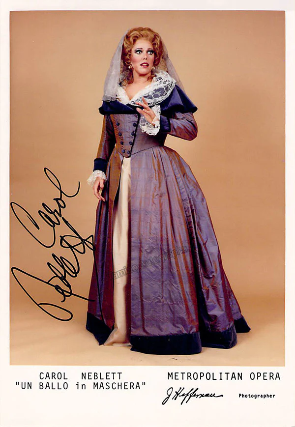 NEBLETT, Carol (Various Autographs) - Image 20