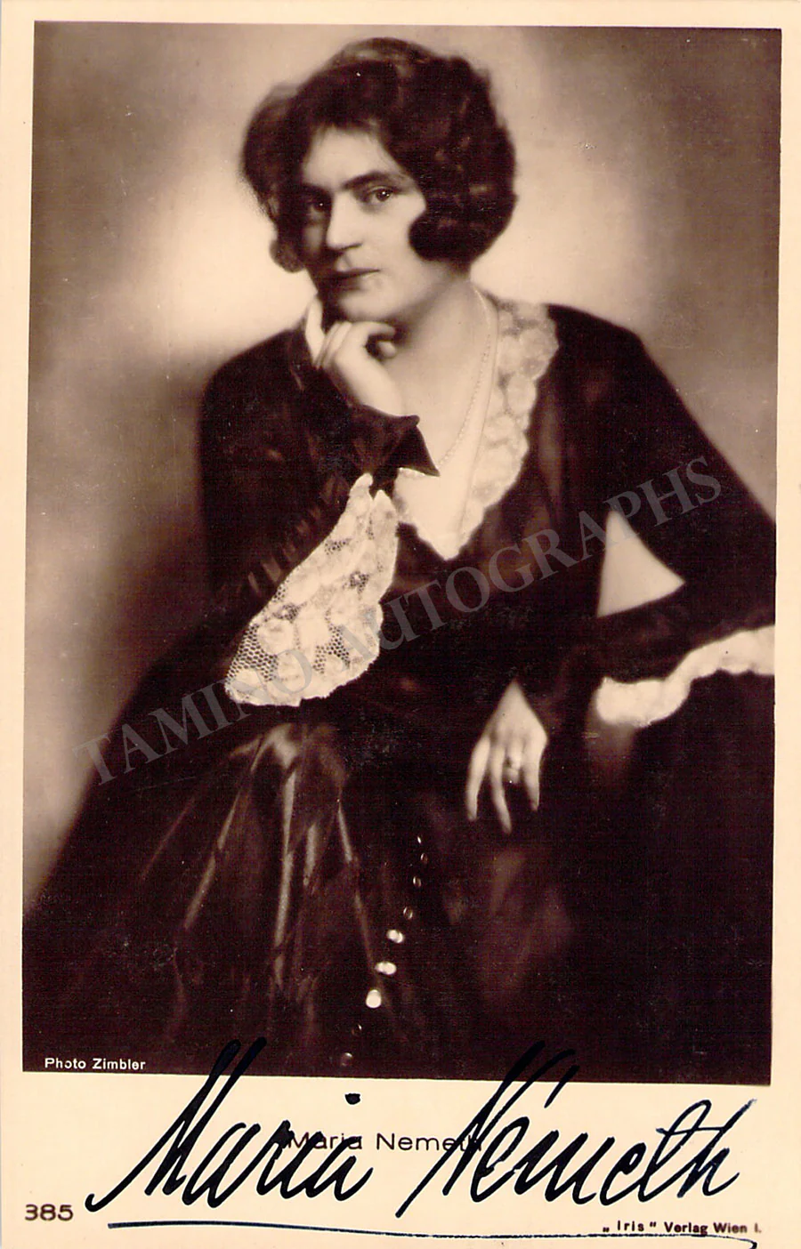 NEMETH, Maria (Various Autographs) - Image 14
