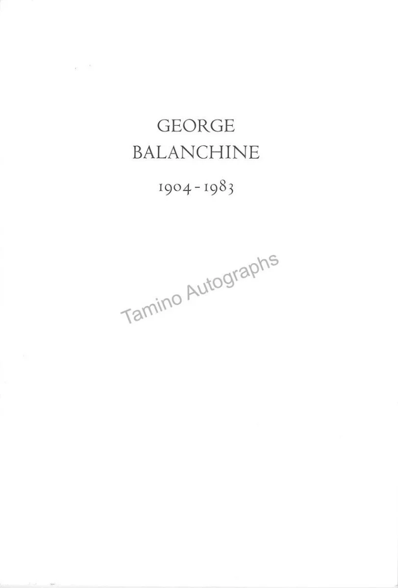 New York City Ballet - Lot of Unsigned Photos and Program - Image 15