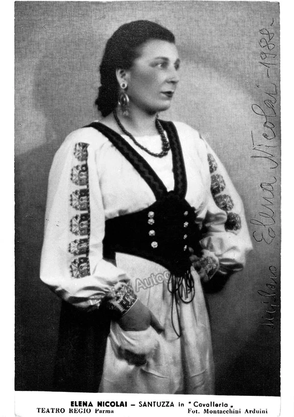 NICOLAI, Elena (Various Autographs) - Image 31