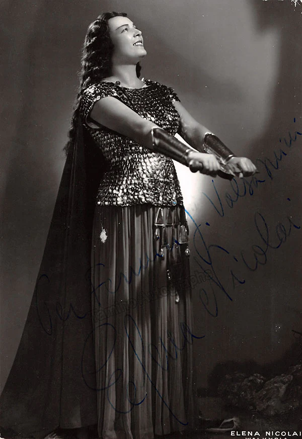 NICOLAI, Elena (Various Autographs) - Image 47