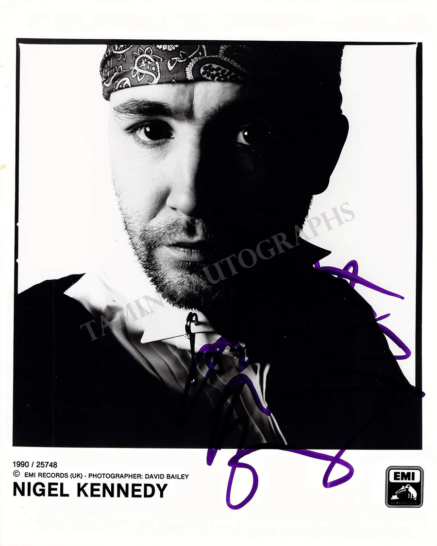 Kennedy, Nigel - Various Autographs