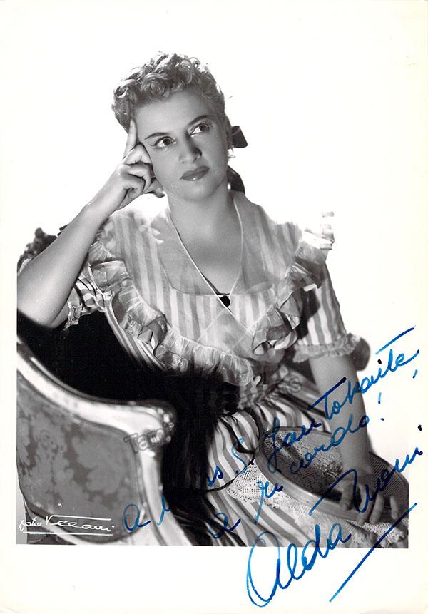 NONI, Alda (Various Autographs) - Image 3