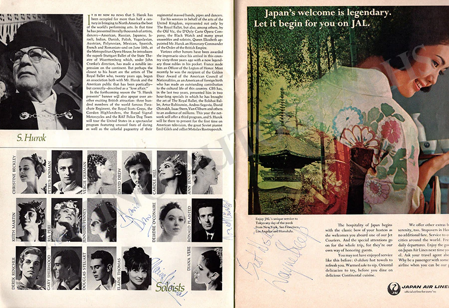 Nureyev, Rudolf - Fonteyn, Margot & Others - Signed Program Royal Ballet 1969 - Image 9