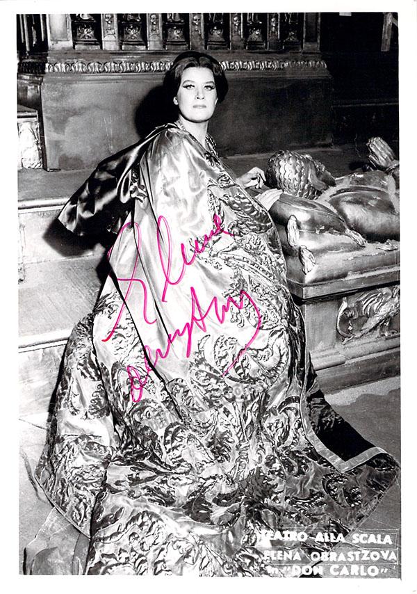 OBRAZTSOVA, Elena (Various Autographs) - Image 4