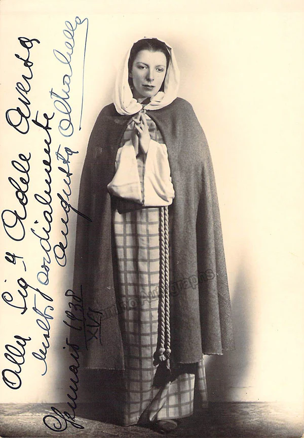 OLTRABELLA, Augusta (Various Autographs) - Image 2