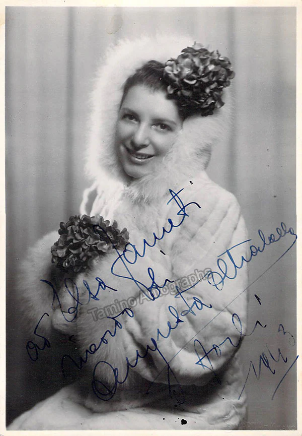 OLTRABELLA, Augusta (Various Autographs) - Image 4