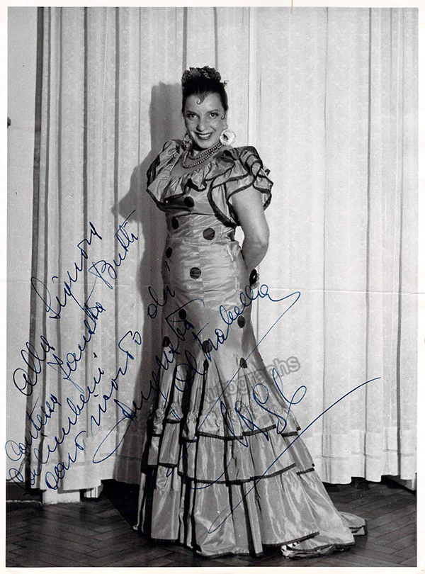 OLTRABELLA, Augusta (Various Autographs) - Image 6