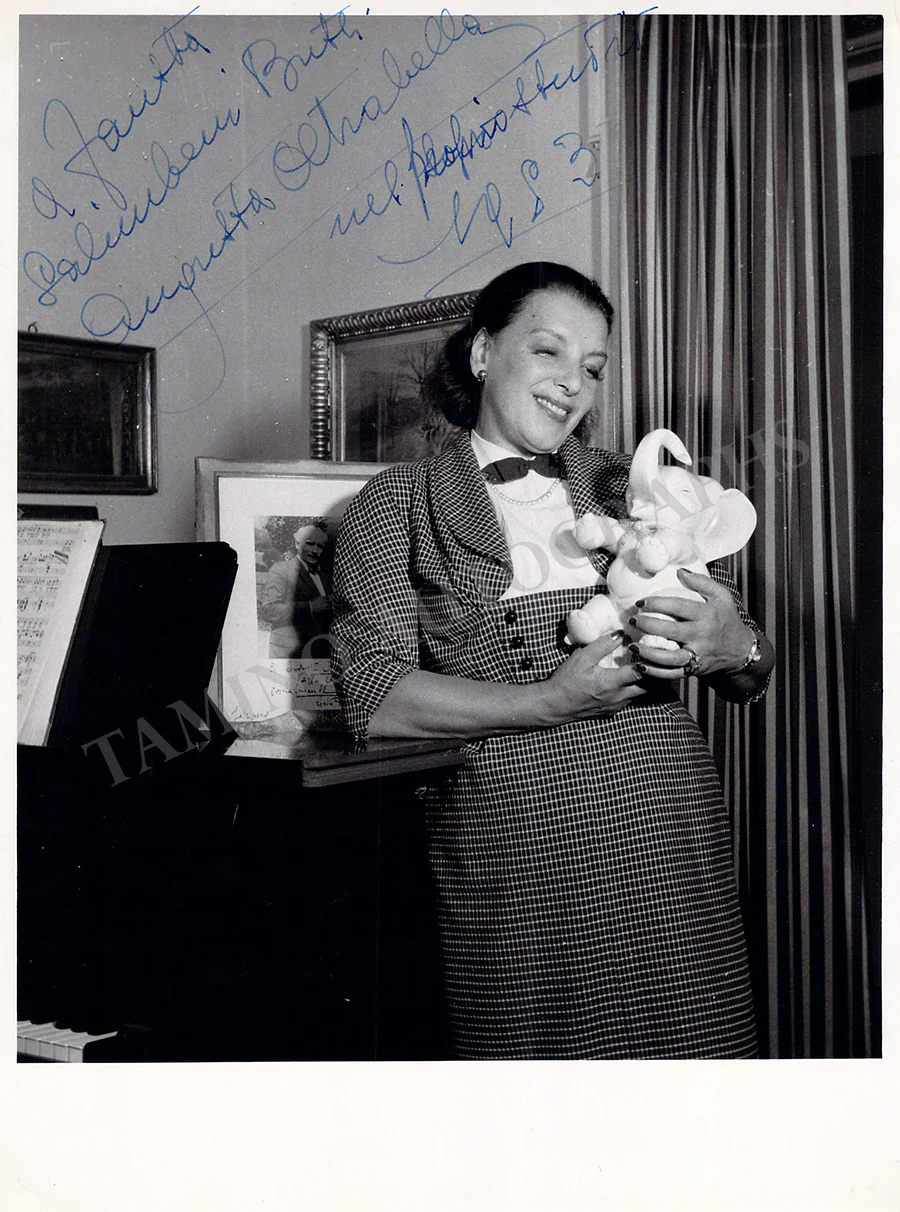 OLTRABELLA, Augusta (Various Autographs) - Image 9