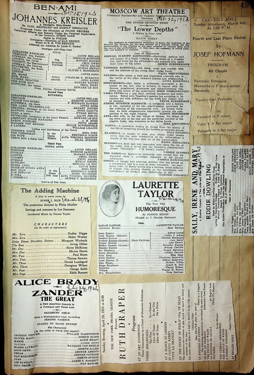 Opera - Large Program Clip Collection 1882-1927 - Image 136