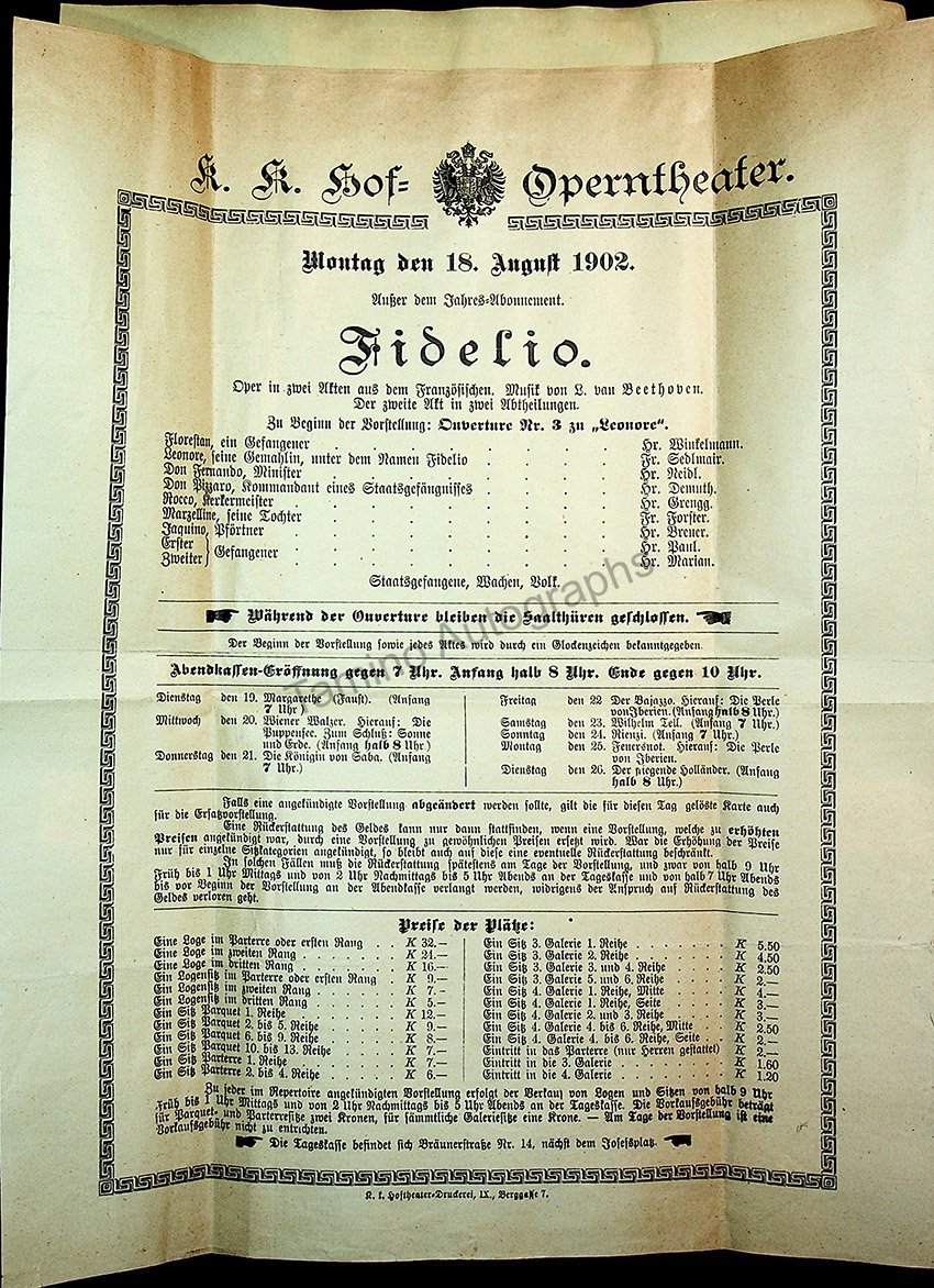 Opera Program Clip Album 1887-1919 - Image 37