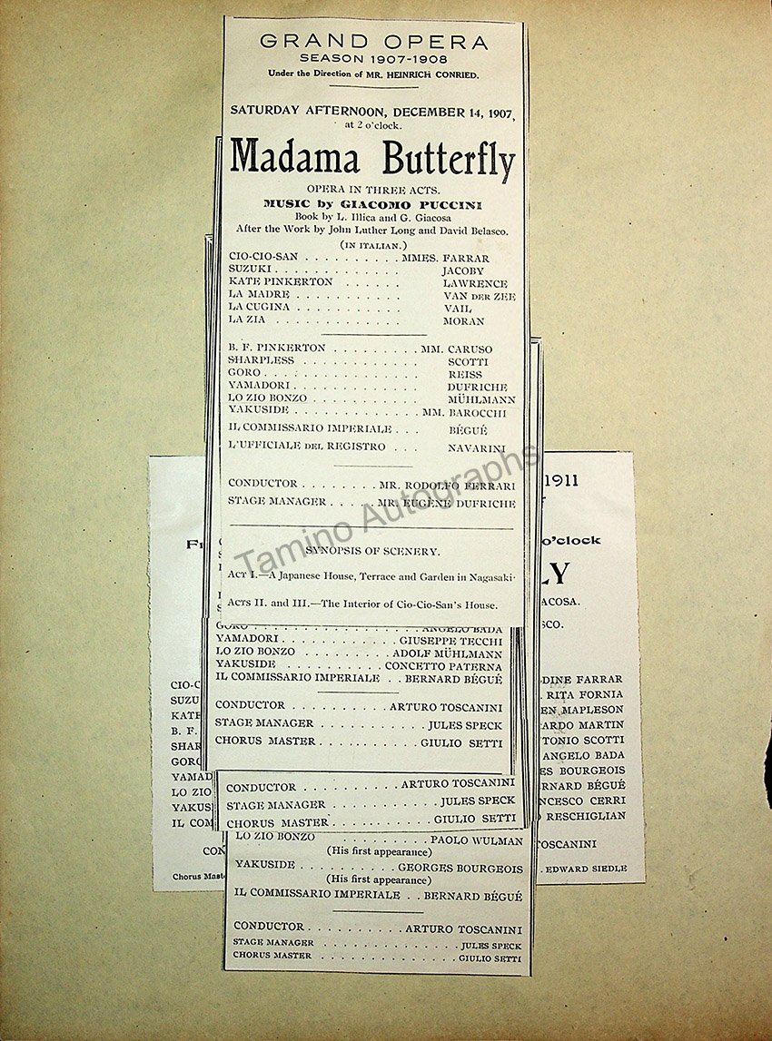 Opera Program Clip Album 1887-1919 - Image 78