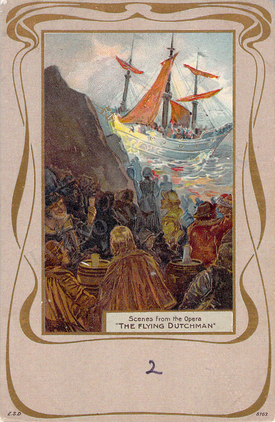 Opera Scenes - Set of 40 Photo Postcards - Image 21