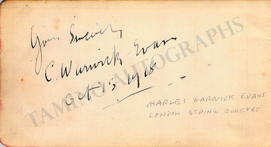 Opera Singers - Signatures Late 1800s-1910 (Lot 2) - Image 10