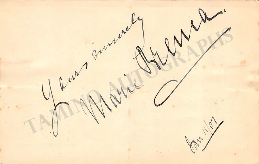 Opera Singers - Signatures Late 1800s-1910 (Lot 2) - Image 13