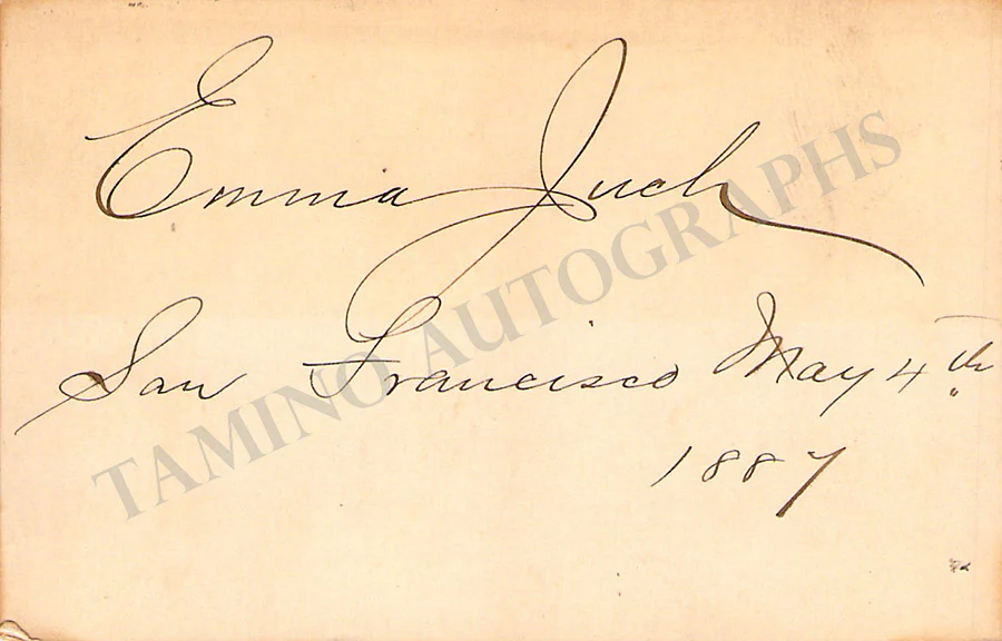 Opera Singers - Signatures Late 1800s-1910 (Lot 2) - Image 15
