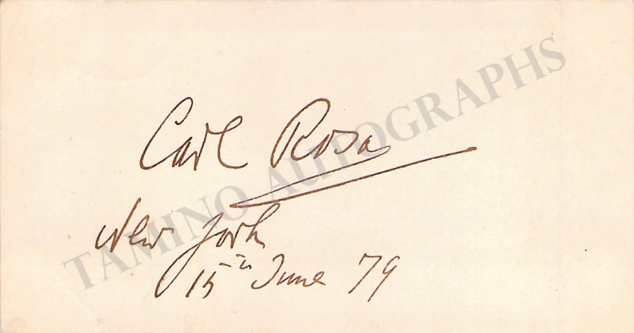 Opera Singers - Signatures Late 1800s-1910 (Lot 2) - Image 16