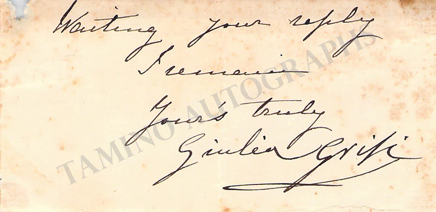 Opera Singers - Signatures Late 1800s-1910 (Lot 2) - Image 17
