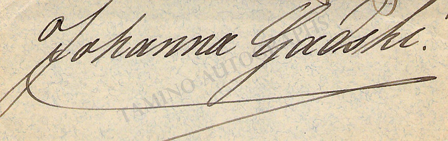 Opera Singers - Signatures Late 1800s-1910 (Lot 2) - Image 18