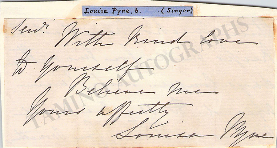 Opera Singers - Signatures Late 1800s-1910 (Lot 2) - Image 32