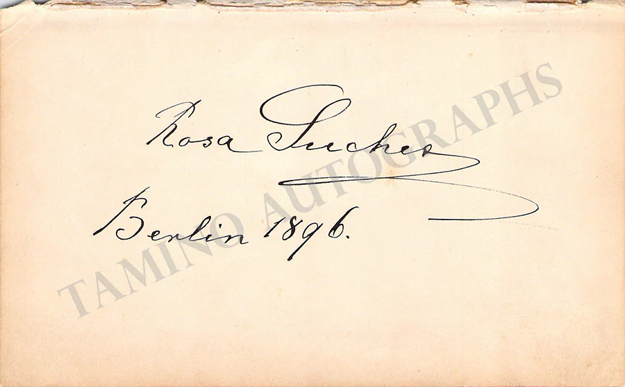 Opera Singers - Signatures Late 1800s-1910 (Lot 2) - Image 34
