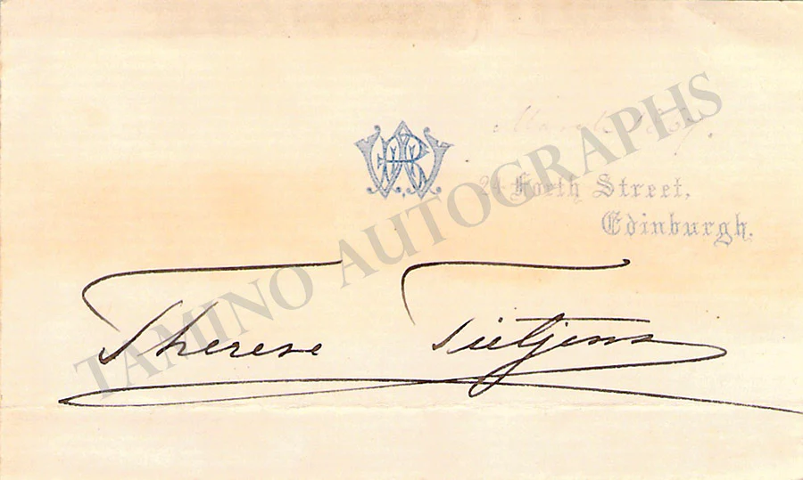 Opera Singers - Signatures Late 1800s-1910 (Lot 2) - Image 5