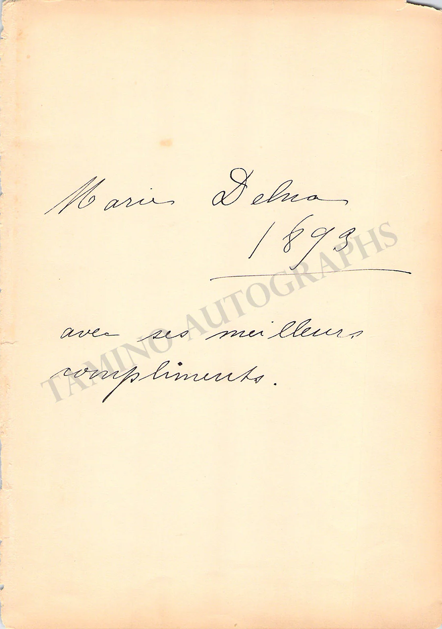 Opera Singers - Signatures Late 1800s-1910 (Lot 3) - Image 36