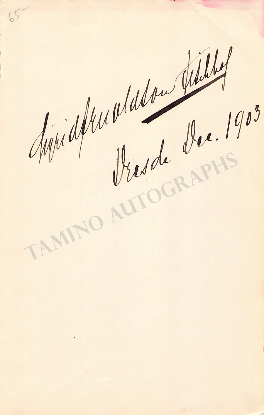 Opera Singers - Signatures Late 1800s-1910 (Lot 3) - Image 42