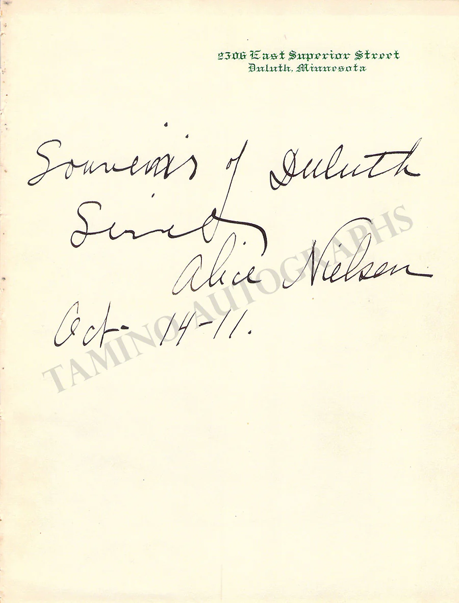 Opera Singers - Signatures Lot I 1910s-1930s - Image 36
